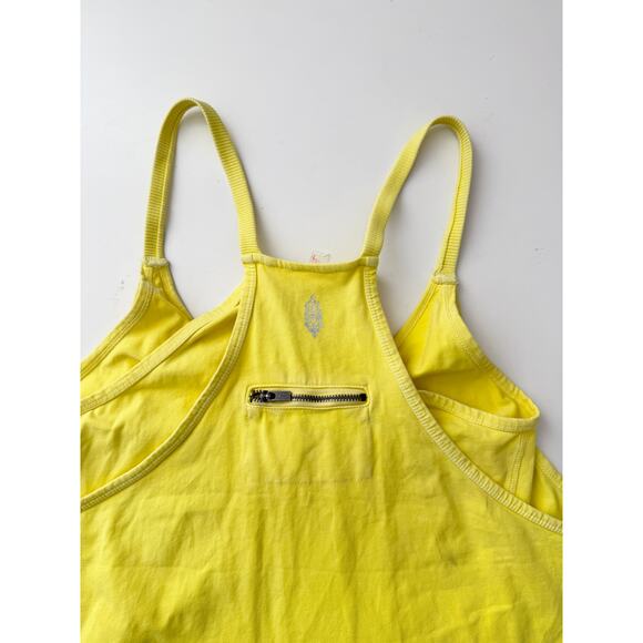 Free Peopleyellow hot shot mini dress - size xs/s - Picture 5 of 5